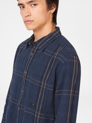 Camisas Ben Sherman B by Ben Sherman Indigo Check Azules | 5830JBKHX