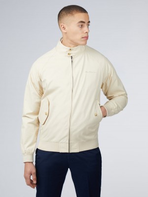 Chamarras Ben Sherman Signature Harrington Creme | 6579IALFH