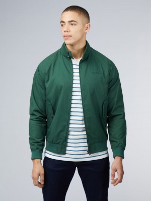 Chamarras Ben Sherman Signature Harrington Verdes | 7416ZGAWN