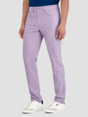 Pantalon Ben Sherman 4Way Stretch Tech Long Morados | 6231MNARF