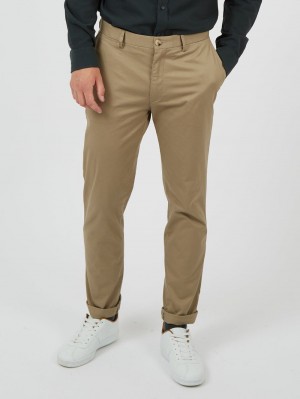 Pantalon Ben Sherman Signature Skinny Stretch Chino Grises | 3097TQHBL