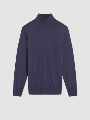 Prendas De Punto Ben Sherman Signature Roll Neck Morados | 1086DUREQ