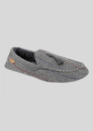 Slipper Ben Sherman Cliveden House Moccasin Grises | 3184LSUTJ