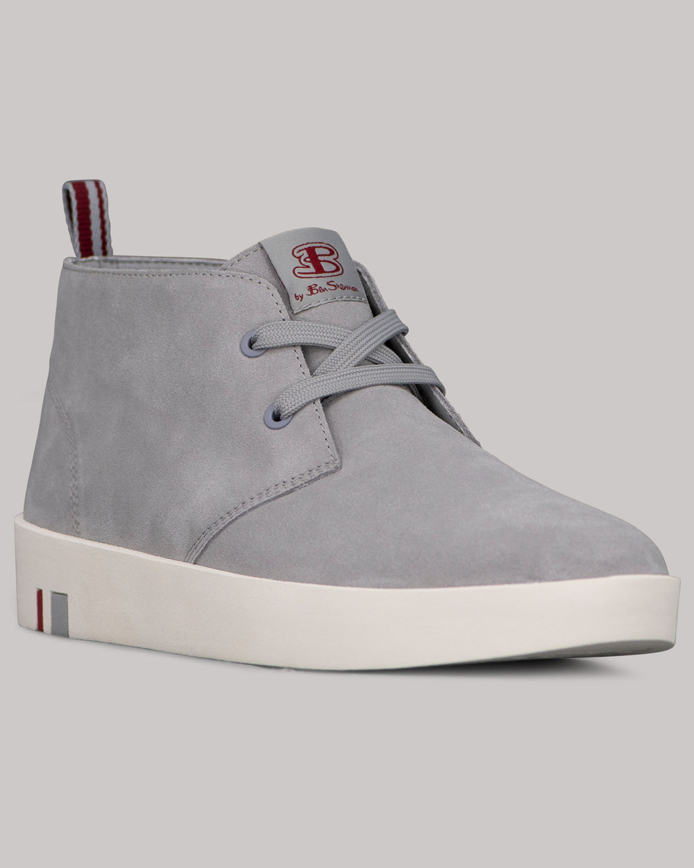 Botas Ben Sherman Thames Chukka Blancos Rojos | 9548IBKND