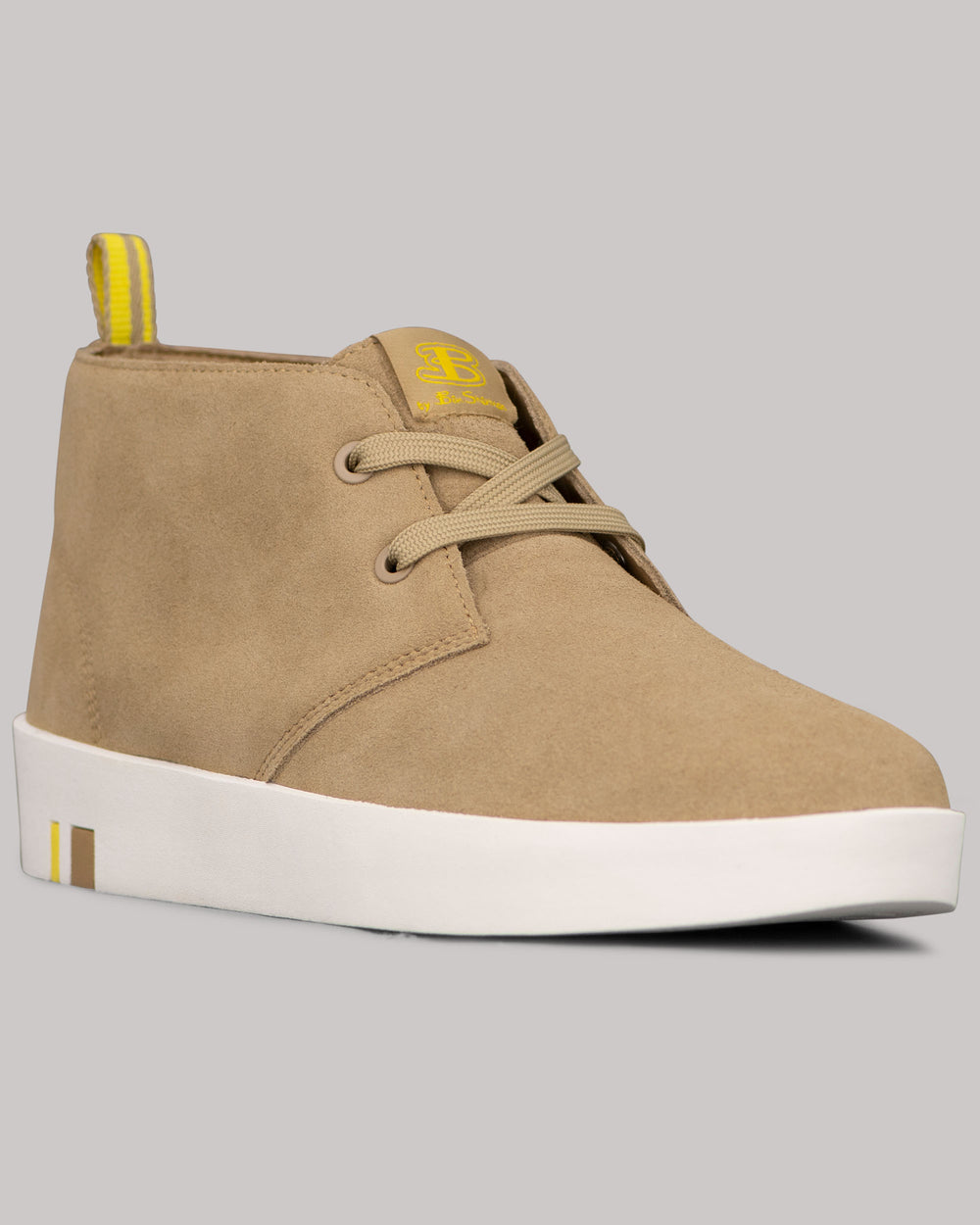 Botas Ben Sherman Thames Chukka Marrom Blancos Amarillos | 3920OBMDV