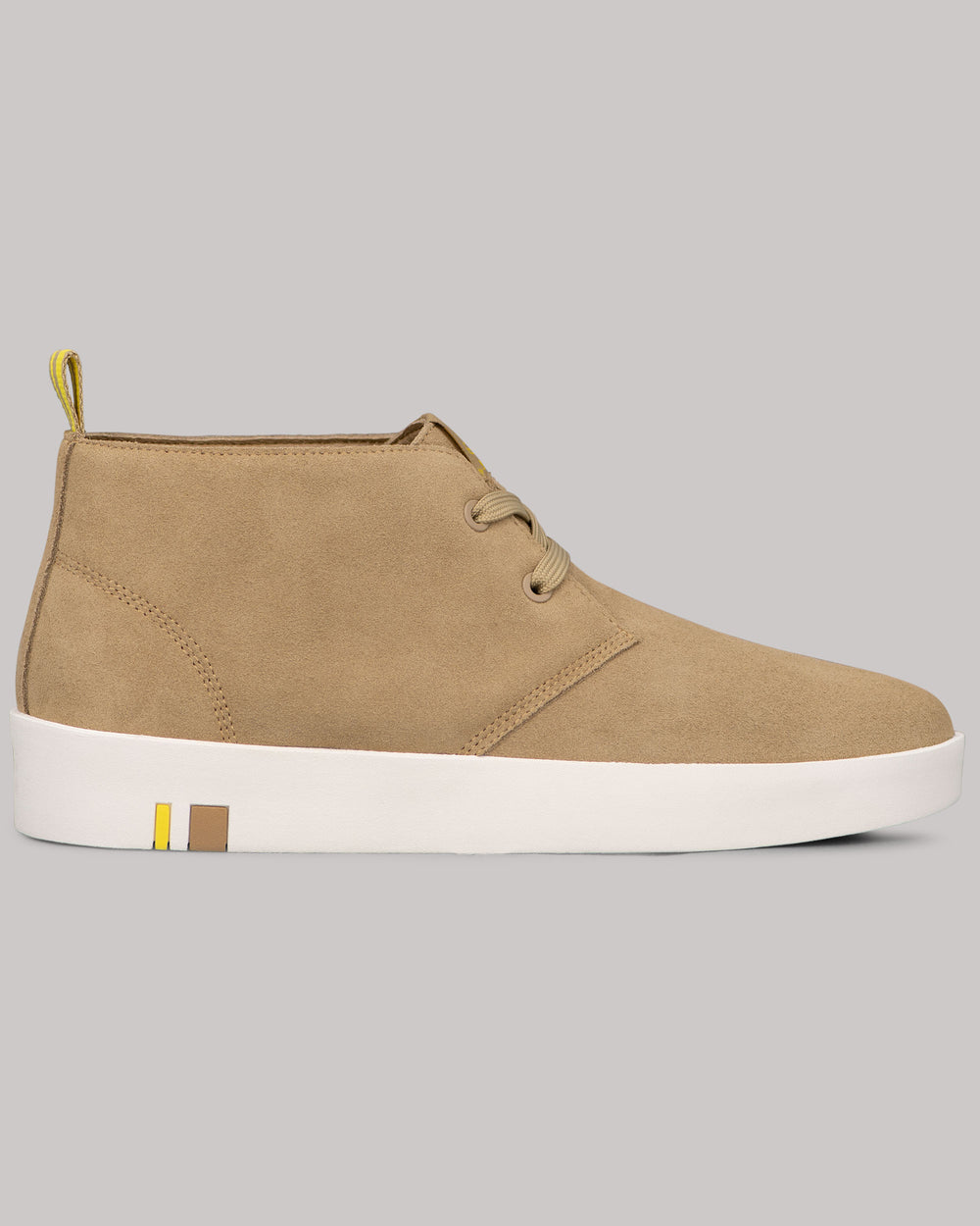 Botas Ben Sherman Thames Chukka Marrom Blancos Amarillos | 3920OBMDV