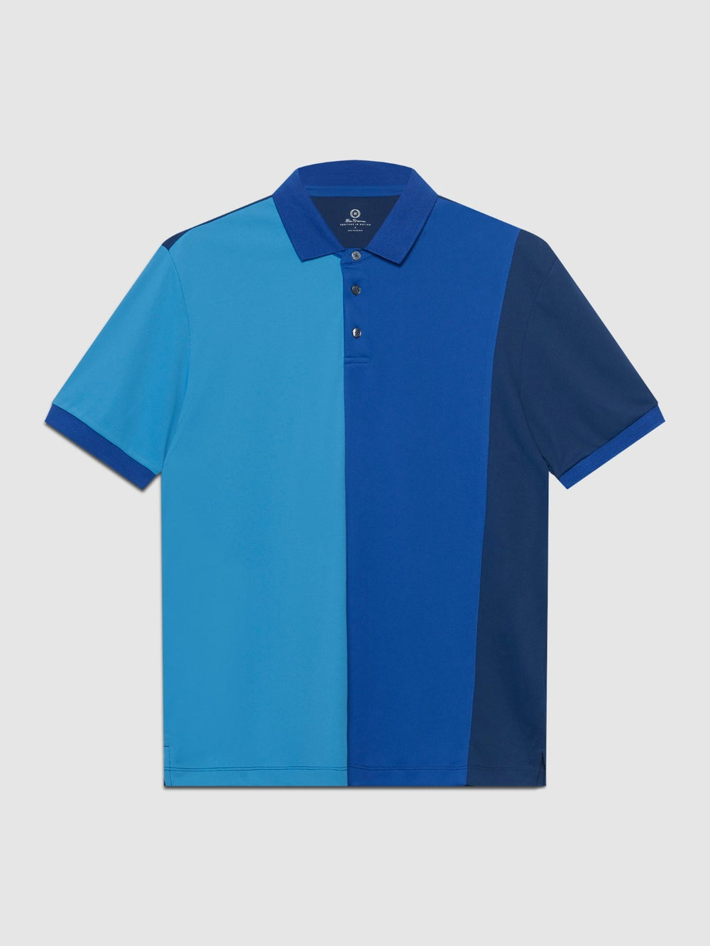 Camisa Polo Ben Sherman 360 Motion Stretch Colorblock Azules Azul Rey | 5492ORCWY