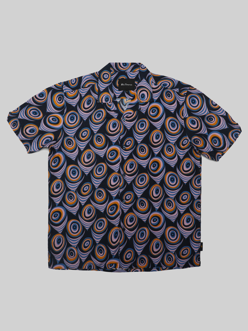 Camisas Ben Sherman B by Ben Sherman Psychedelic Print Morados | 5492RXBOY