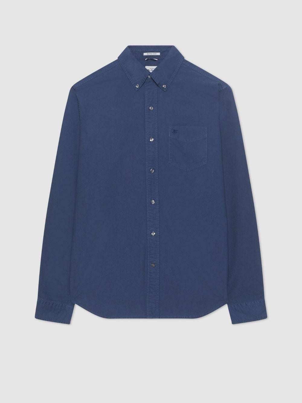 Camisas Ben Sherman Beatnik Oxford Garment Dye Azules | 4576PETXW