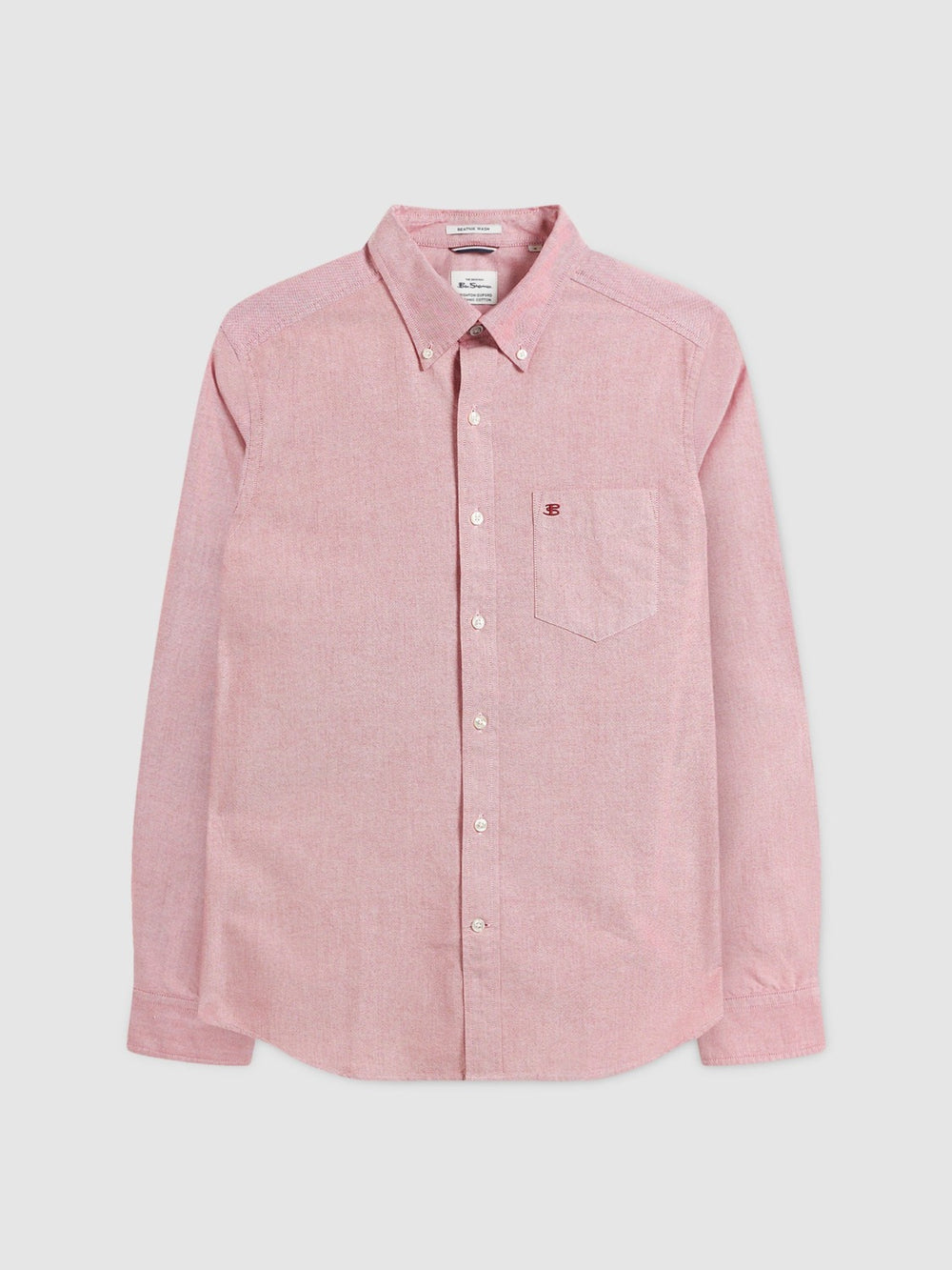 Camisas Ben Sherman Brighton Oxford Organic Rojos Claro | 0986CXTVW