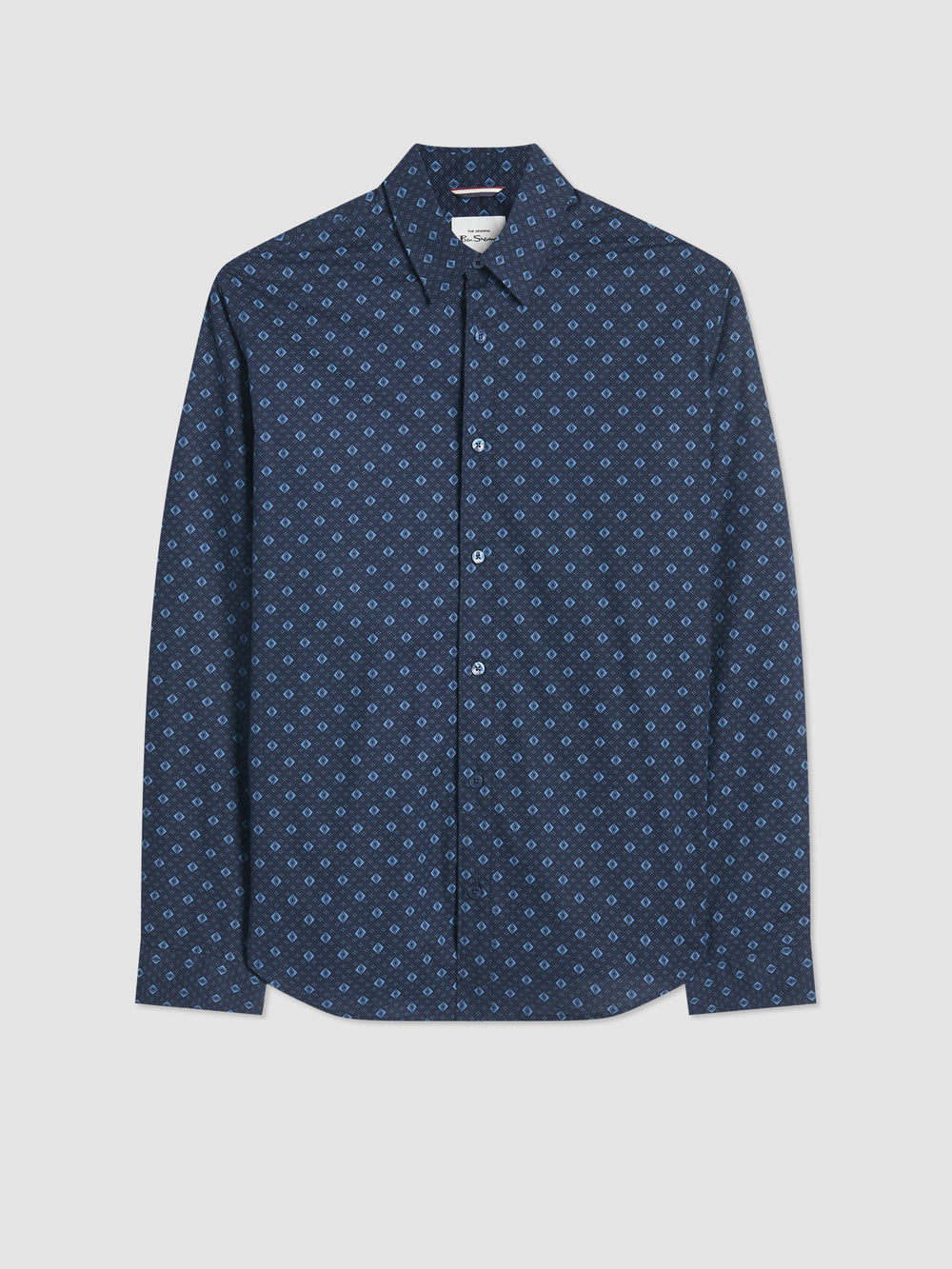 Camisas Ben Sherman Signature Geo Azules | 1425DGHCO