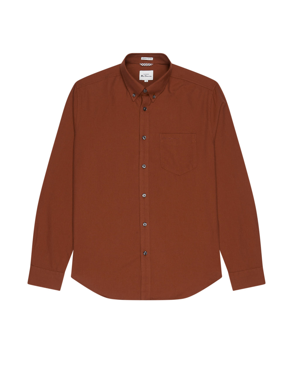 Camisas Ben Sherman Signature Long-Sleeve Oxford Naranjas | 0149EVIML