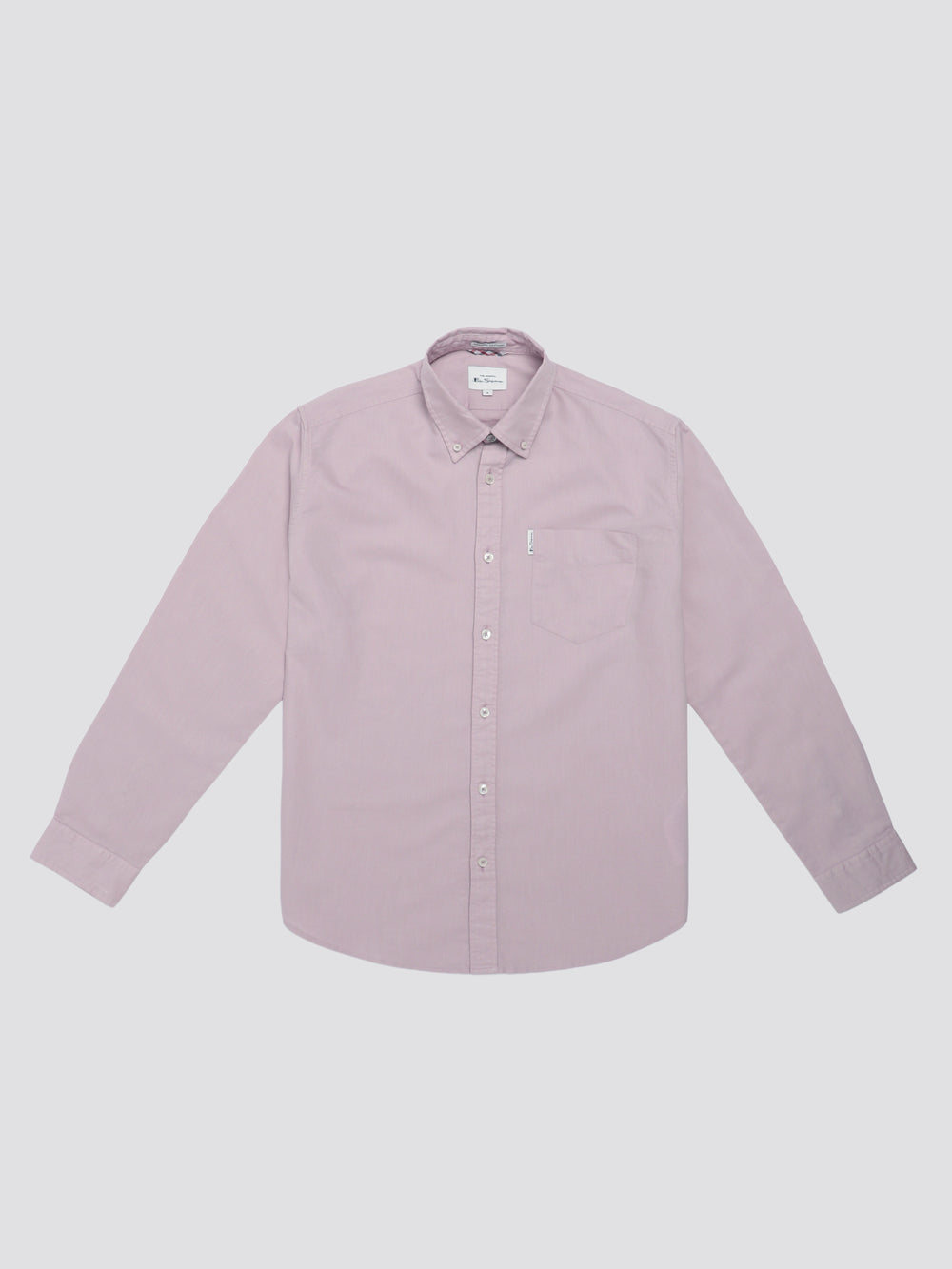 Camisas Ben Sherman Signature Oxford Long Sleeve Morados | 6384LOCJQ