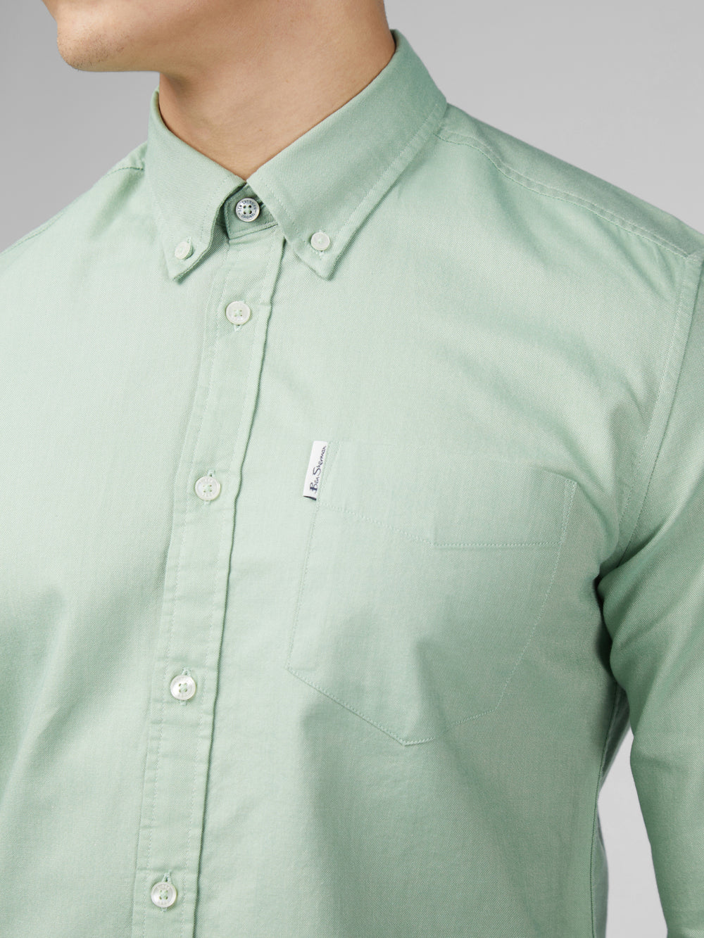 Camisas Ben Sherman Signature Oxford Verdes | 5247QXMTP