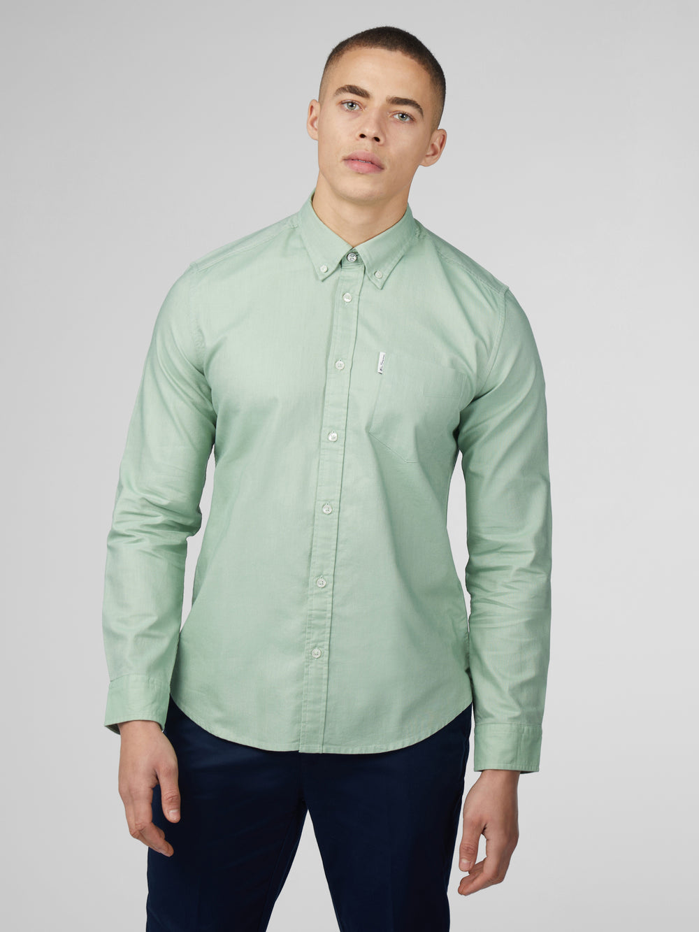 Camisas Ben Sherman Signature Oxford Verdes | 5247QXMTP