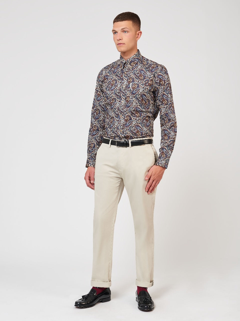 Camisas Ben Sherman Signature Paisley Multicolor | 3261ZXNHC