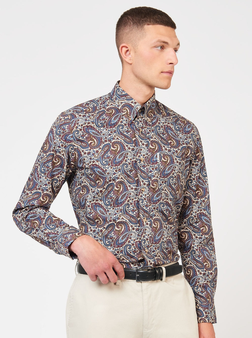 Camisas Ben Sherman Signature Paisley Multicolor | 3261ZXNHC