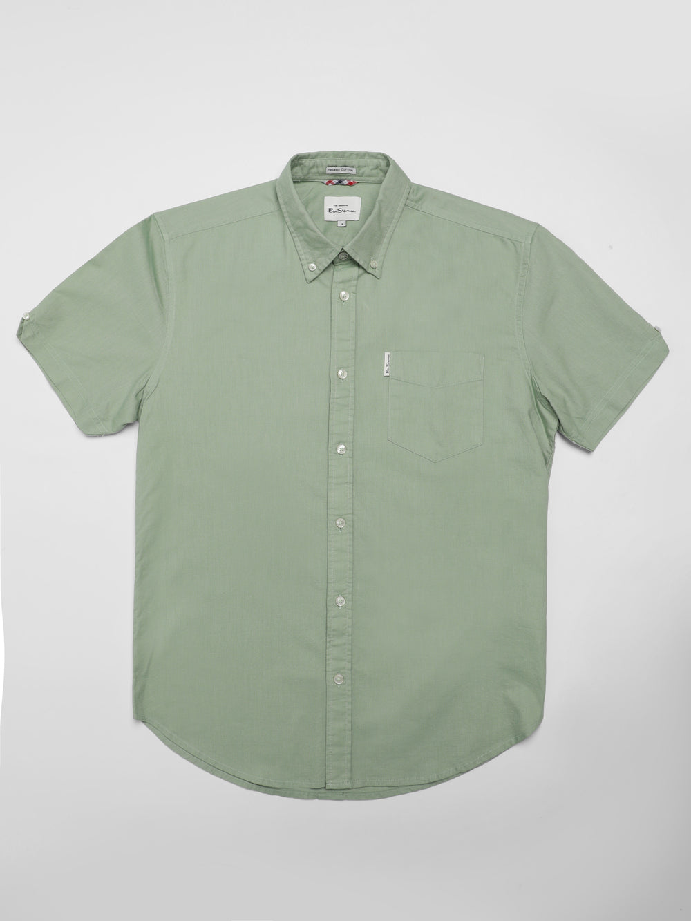 Camisas Ben Sherman Signature Short Sleeve Oxford Verdes | 4706JFDOQ