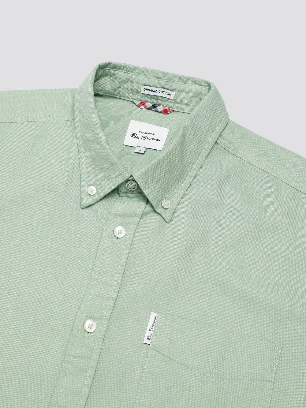 Camisas Ben Sherman Signature Short Sleeve Oxford Verdes | 4706JFDOQ