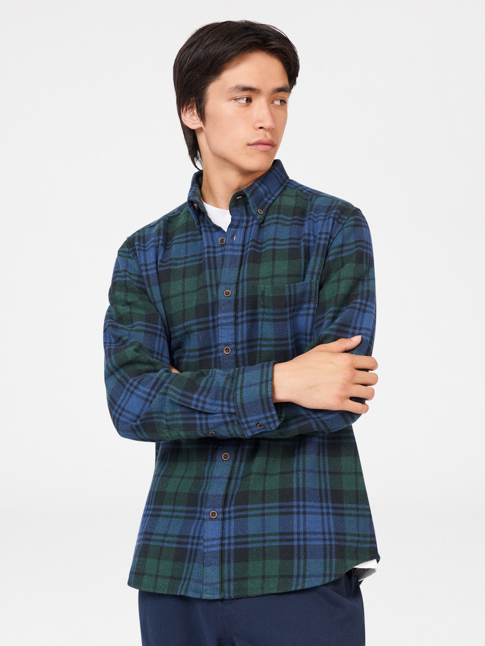 Camisas Ben Sherman Signature Tartan Check Verdes | 4018CZBUN