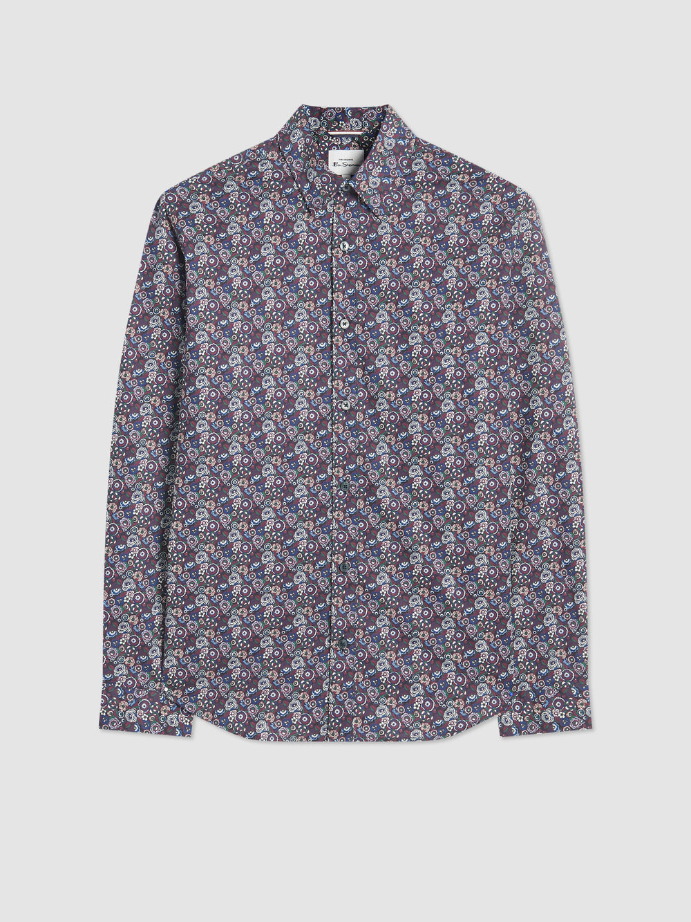 Camisas Ben Sherman Winter Floral Morados | 6341QODGI