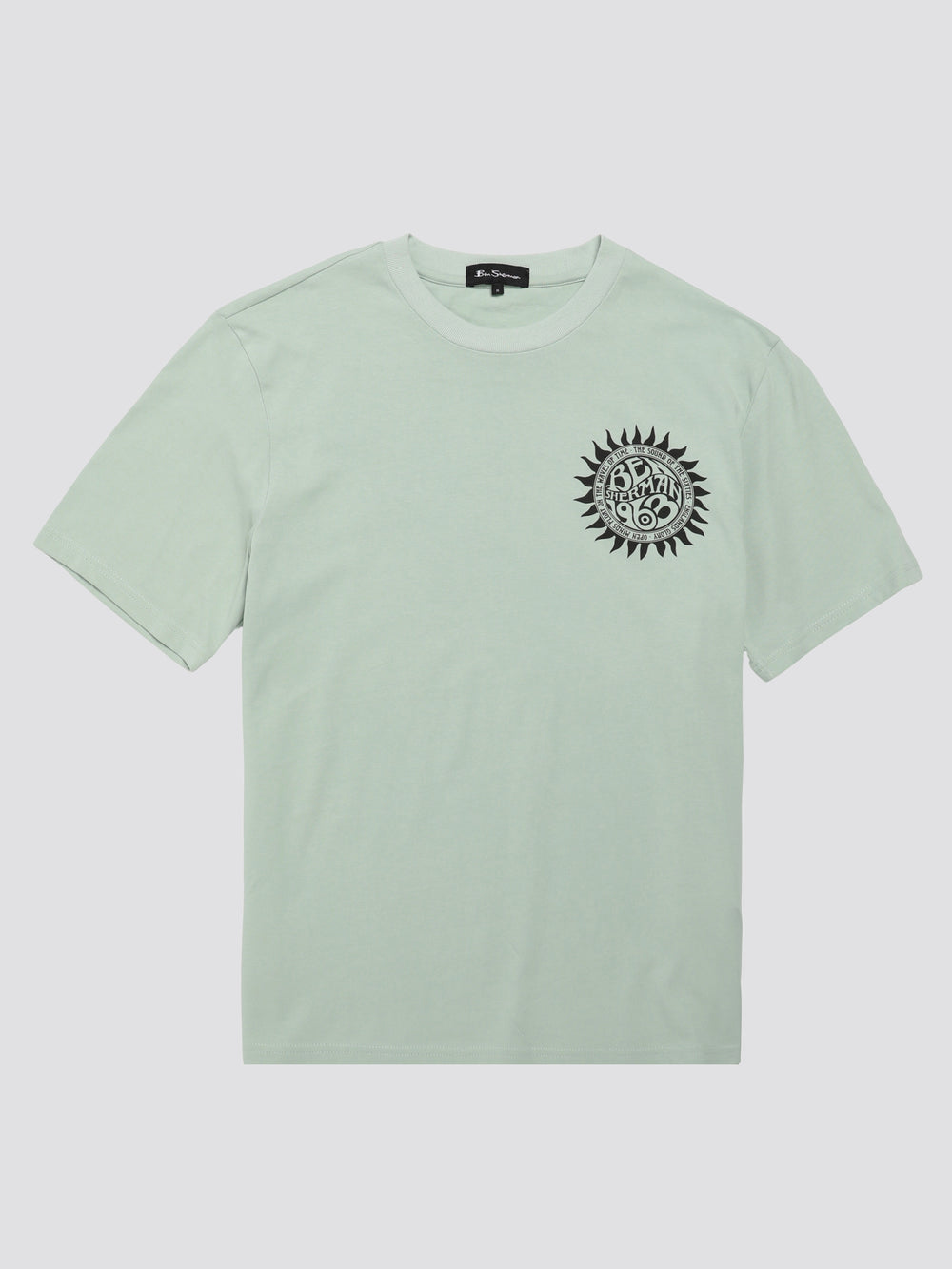 Camiseta Ben Sherman B by Ben Sherman Festival Poster Verde Menta | 8475EHRQD