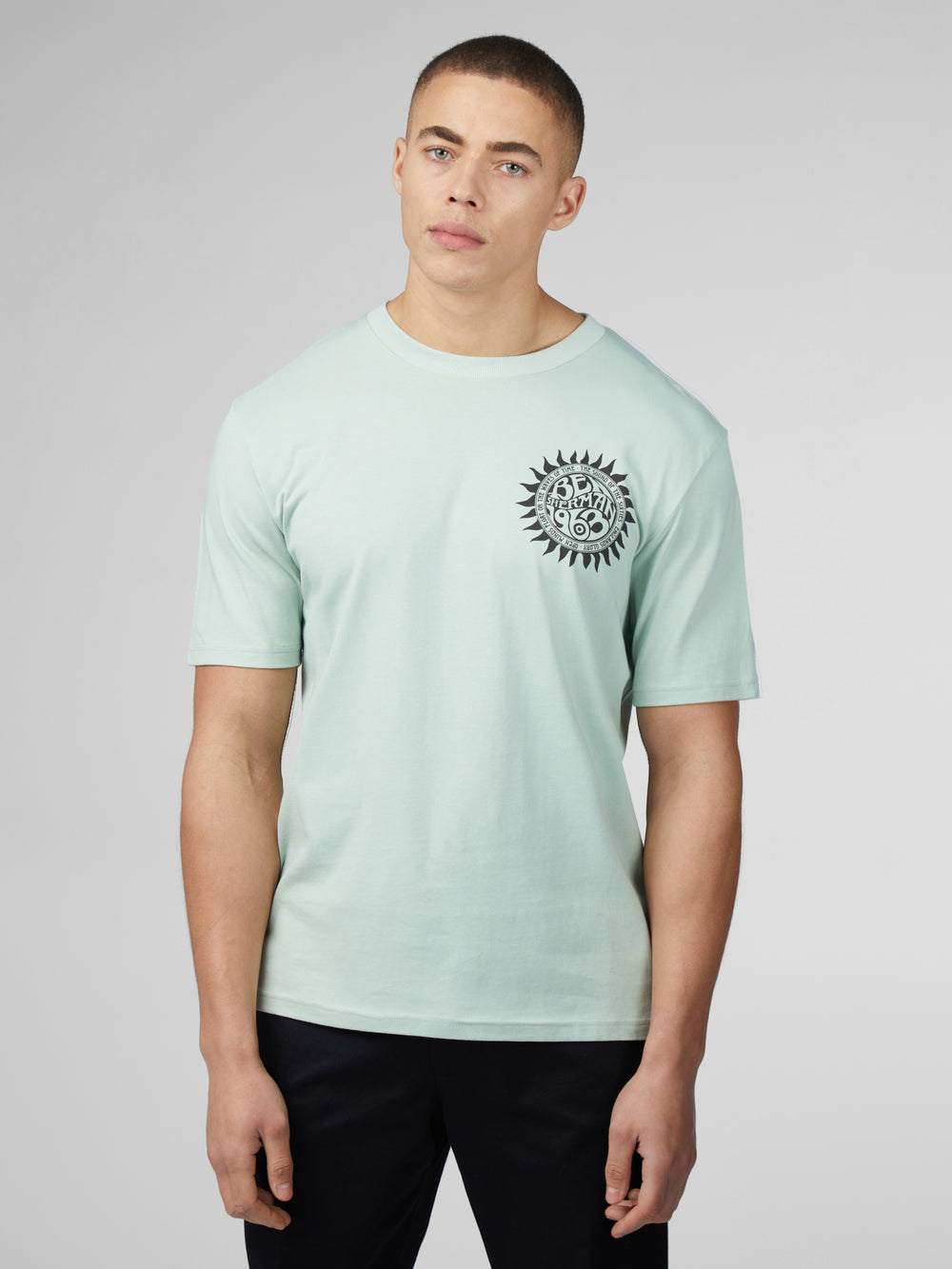 Camiseta Ben Sherman B by Ben Sherman Festival Poster Verde Menta | 8475EHRQD