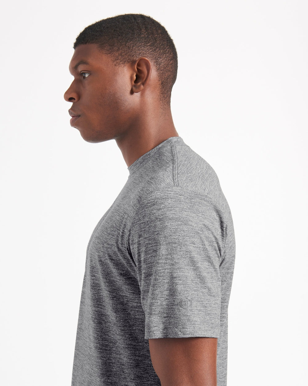 Camiseta Ben Sherman Performance Stretch Marl Grises | 6573UXLHI