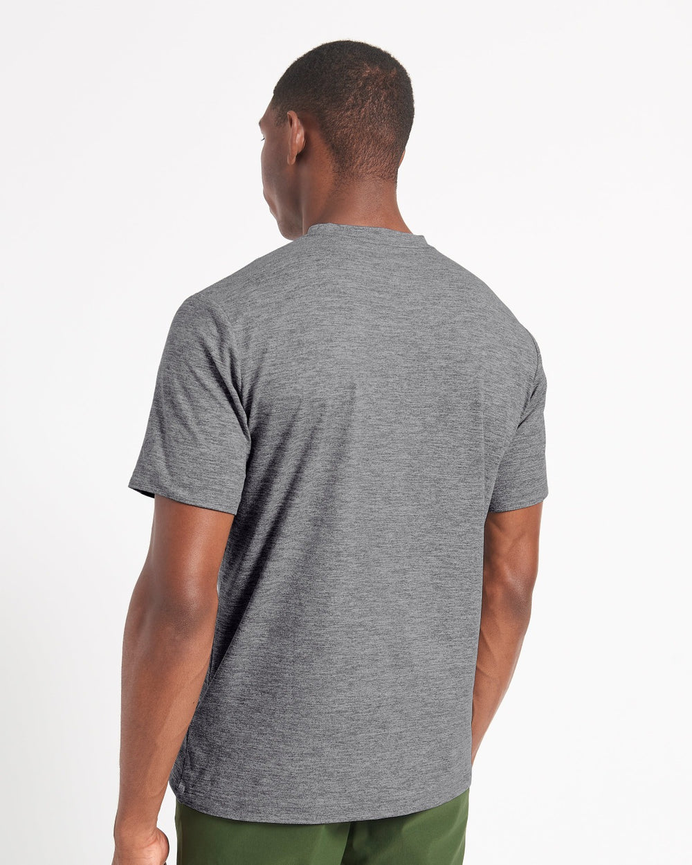 Camiseta Ben Sherman Performance Stretch Marl Grises | 6573UXLHI