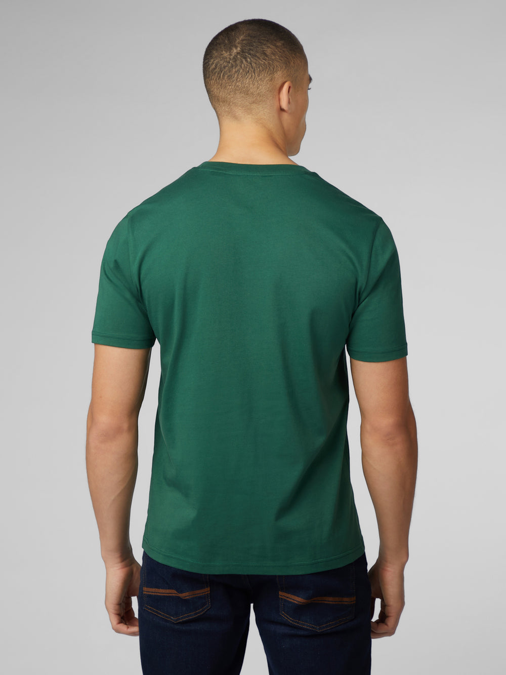 Camiseta Ben Sherman Signature Mod Head Verdes | 8431MJXZV