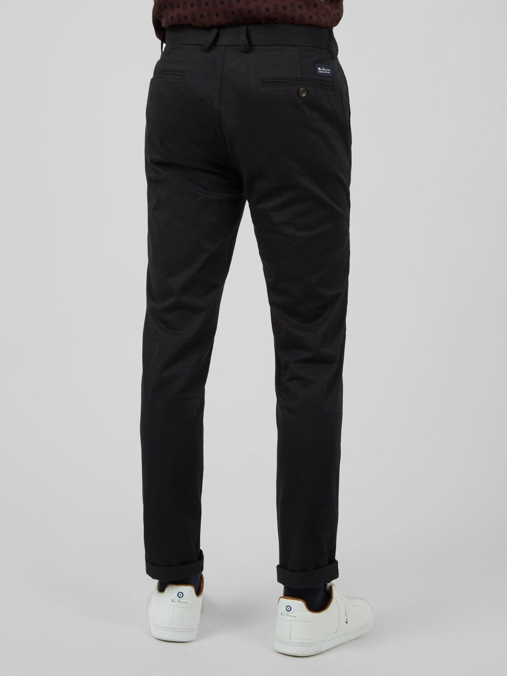 Pantalon Ben Sherman Signature Skinny Stretch Chino Negros | 4069JECHS