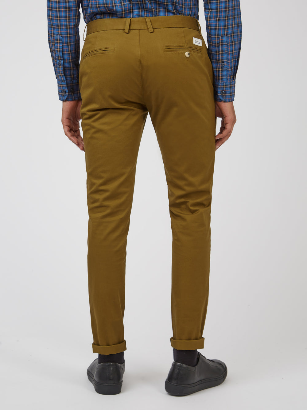 Pantalon Ben Sherman Signature Skinny Stretch Chino Marrom | 0281DIVKQ