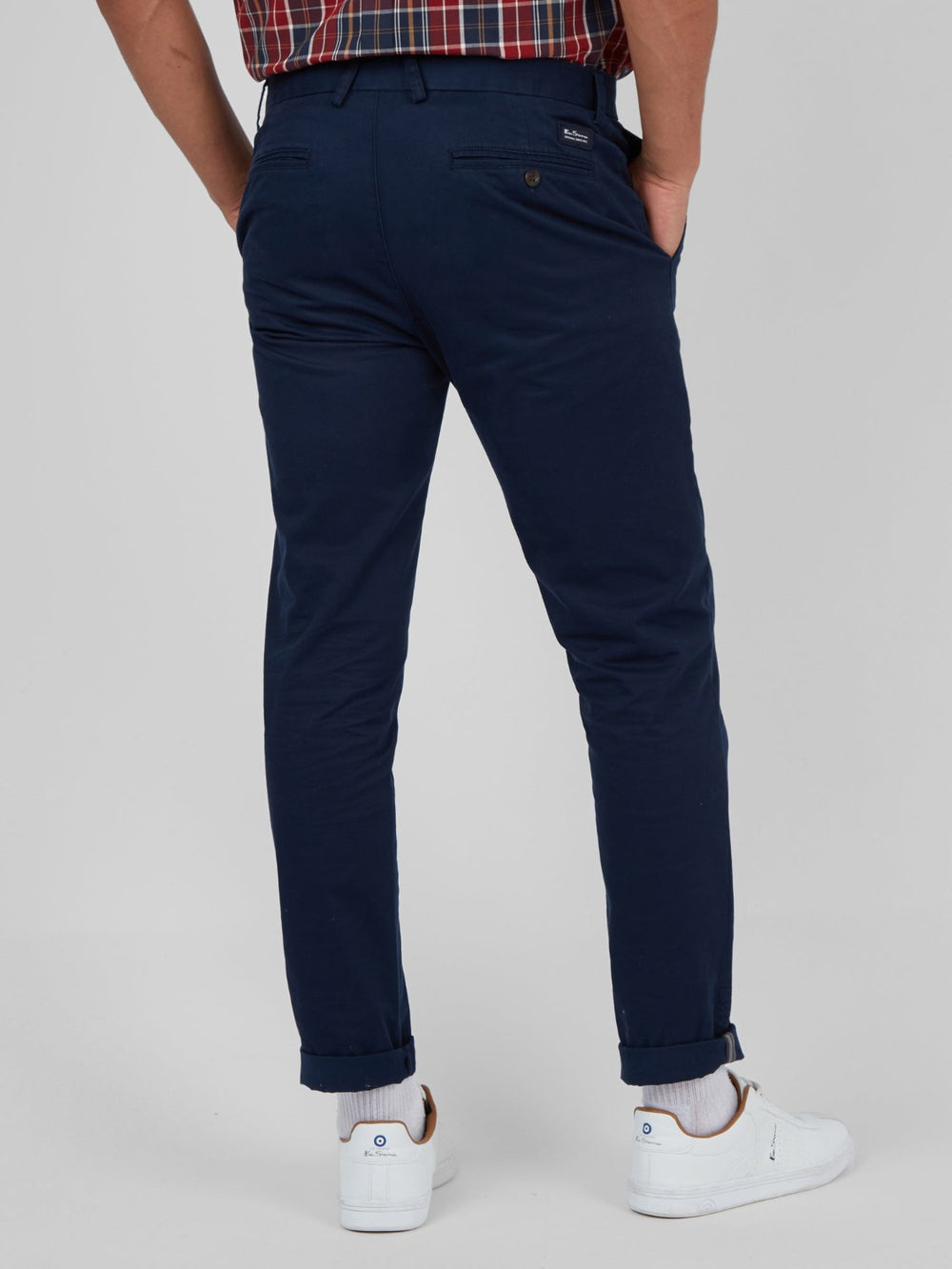 Pantalon Ben Sherman Signature Skinny Stretch Chino Azul Marino | 0439KSGZT