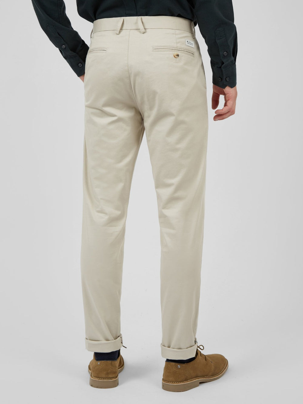 Pantalon Ben Sherman Signature Skinny Stretch Chino Blancos | 6398HIDNQ