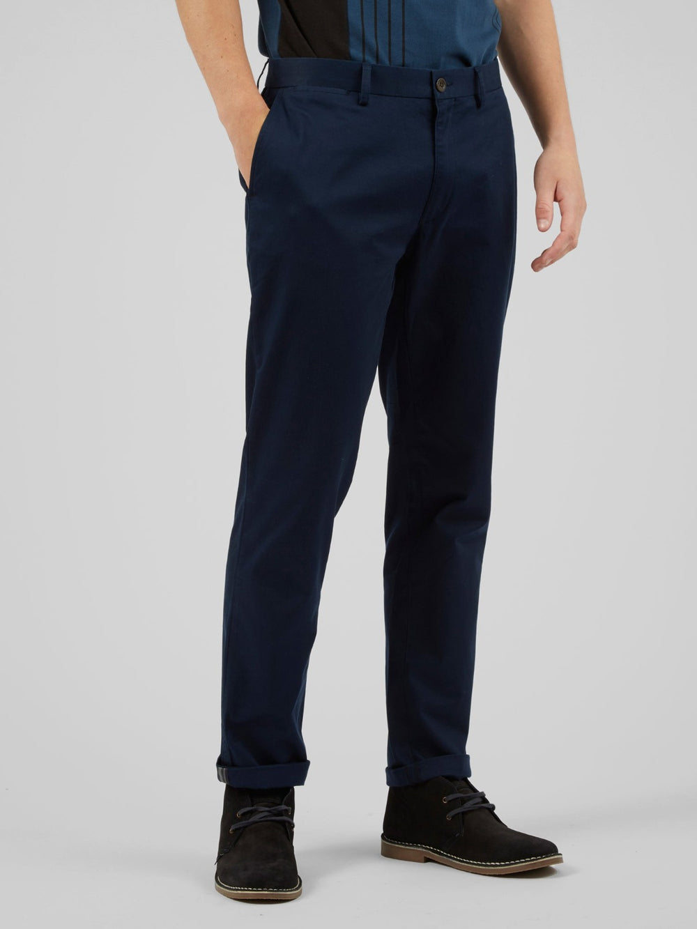 Pantalon Ben Sherman Signature Slim Stretch Chino Azul Marino | 7934SJARQ