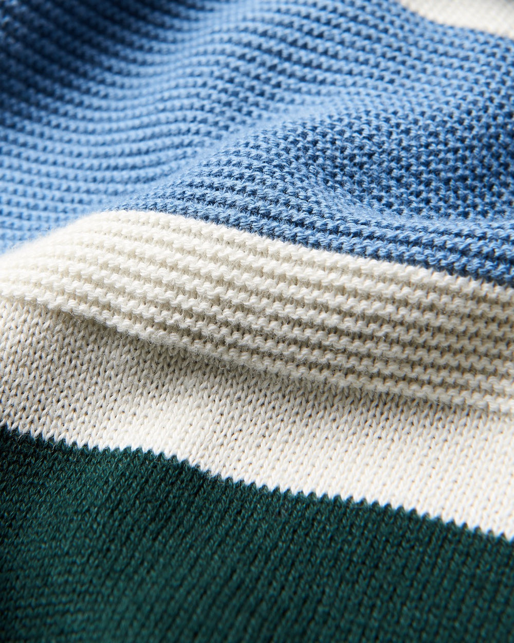 Prendas De Punto Ben Sherman Chest Stripe Crewneck Verdes Oscuro | 2159HJMKR