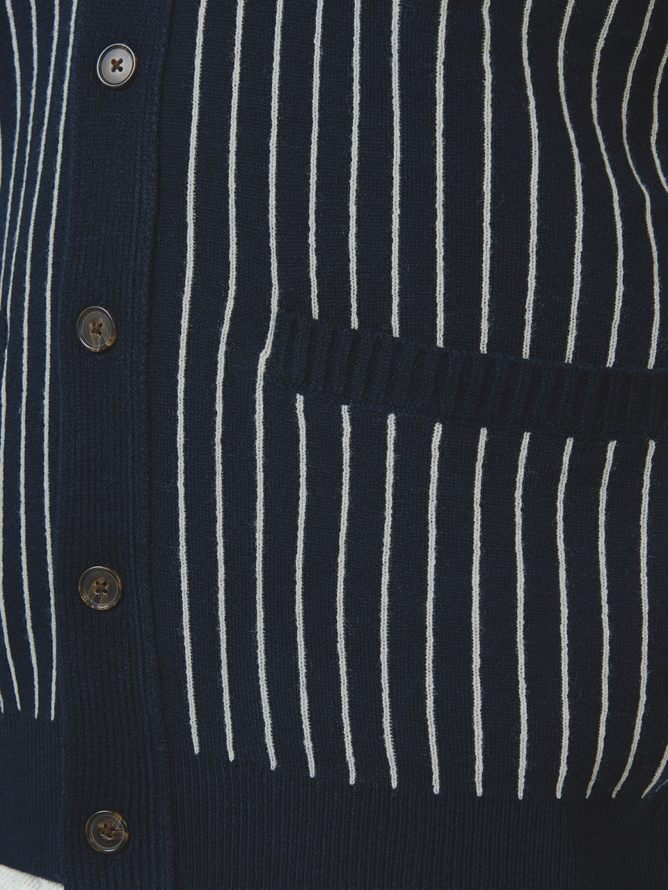 Prendas De Punto Ben Sherman Jacquard Stripe Cardigan Azul Marino | 9746IGFZB