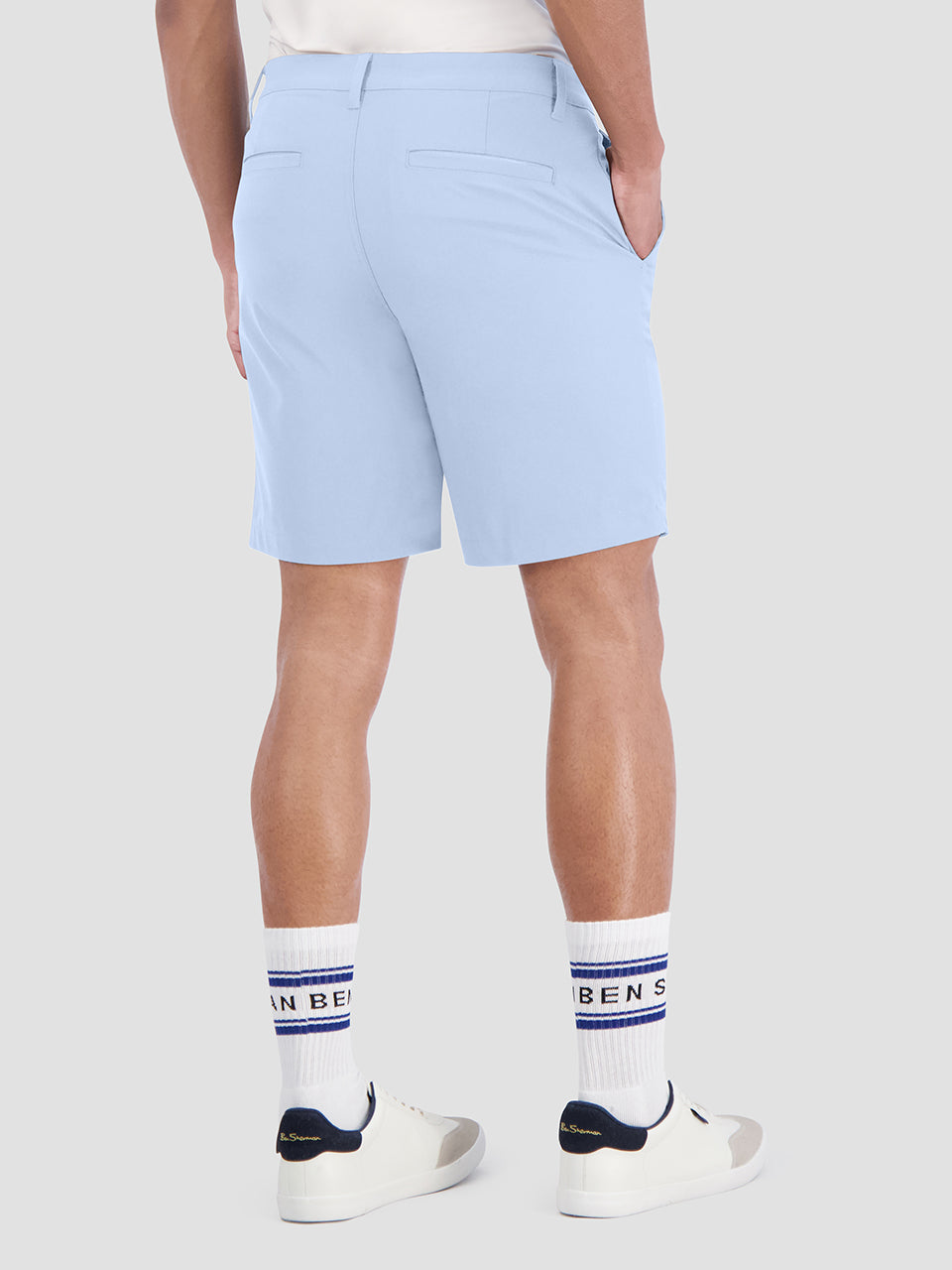 Short Ben Sherman 4Way Stretch Tech Azules | 0293TFXPH